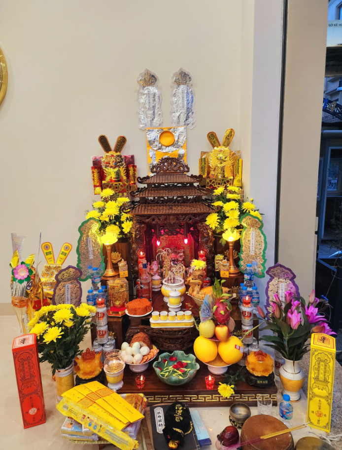 Ban Thờ Thần Tài Thổ Địa Trọn Bộ
